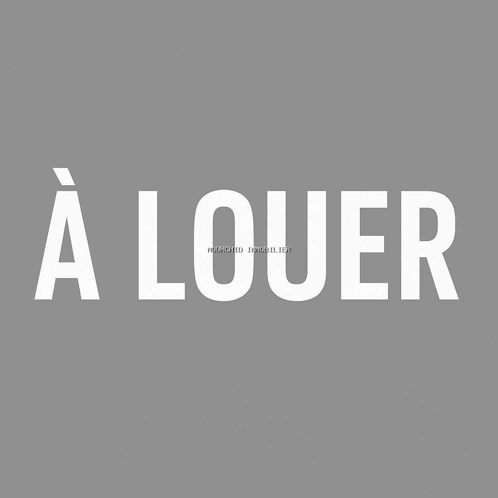 Appartement F3 à Louer - Très Bien Situé dans Immeuble R4